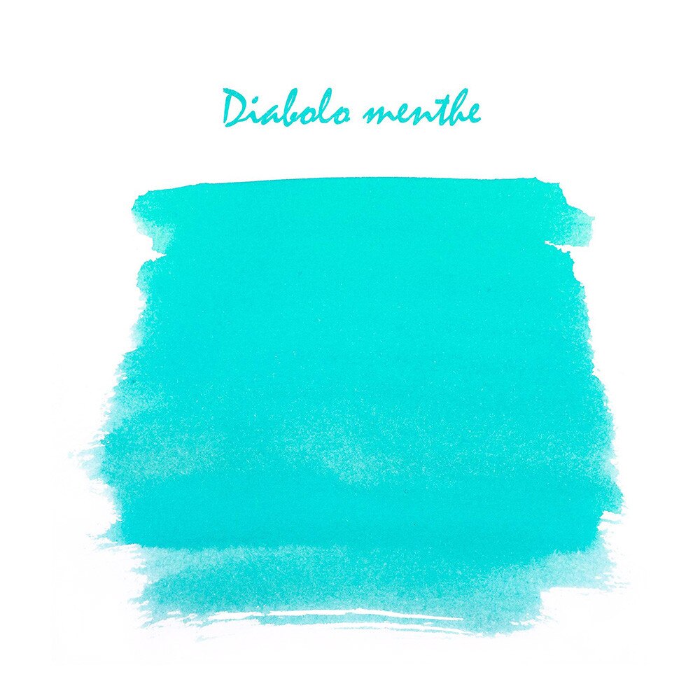J.Herbin 10ml Fountain Pen Ink Diablo Menthe